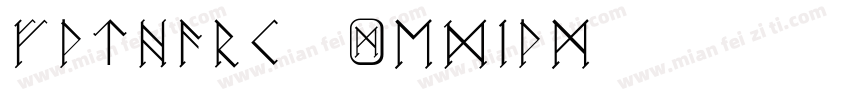 futhark Medium字体转换